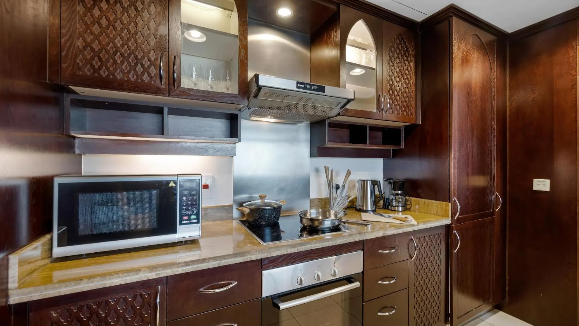 Durrani Homes - Modern Living 3Br With Burj Khalifa And Fountain View - Third Room Without Partition Dubai Apartment