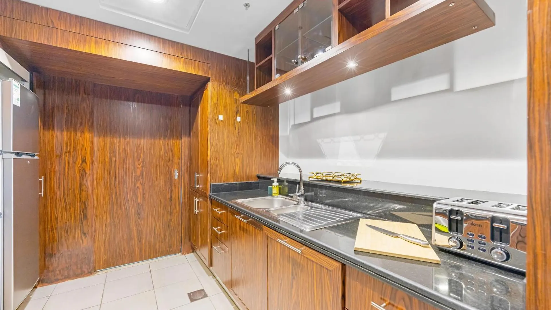 Apartment Durrani Homes - Modern Living 3Br With Burj Khalifa And Fountain View - Third Room Without Partition Dubai United Arab Emirates
