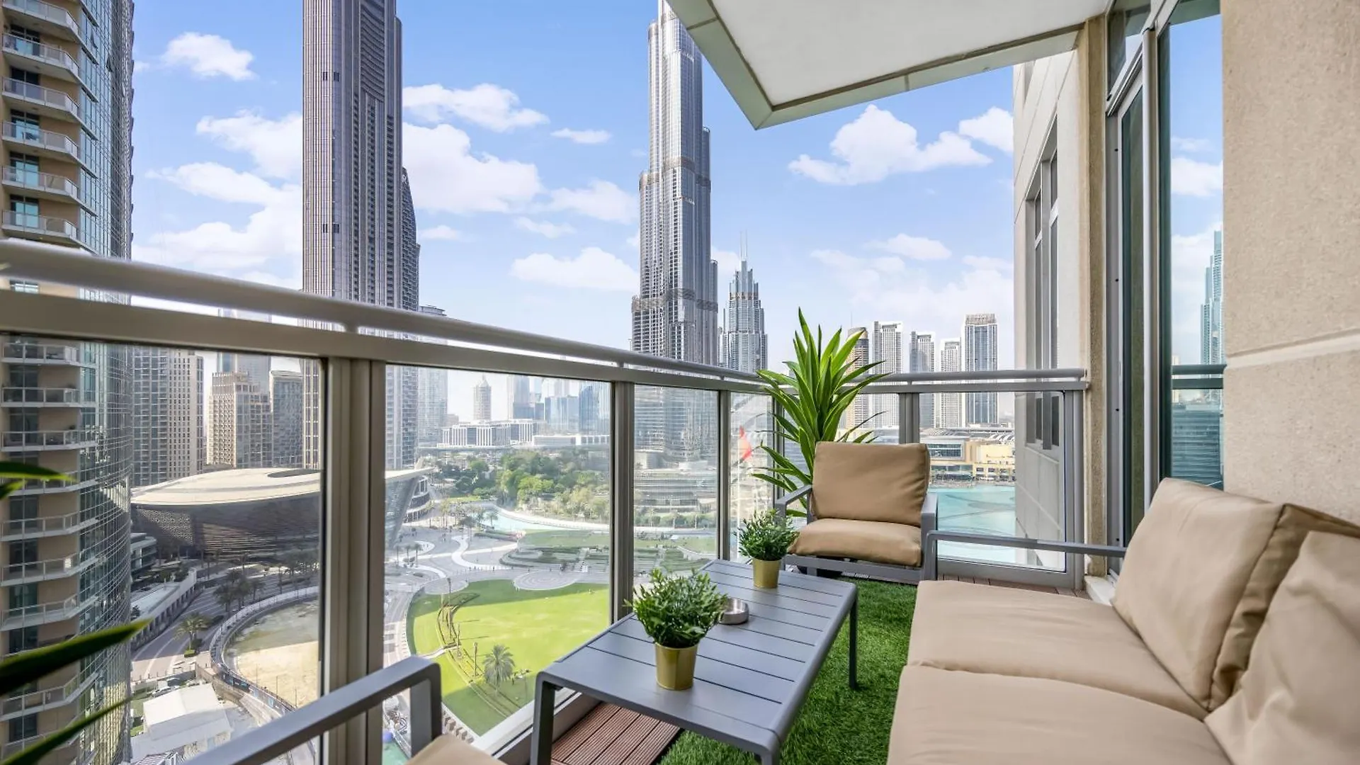 Apartment Durrani Homes - Modern Living 3Br With Burj Khalifa And Fountain View - Third Room Without Partition Dubai