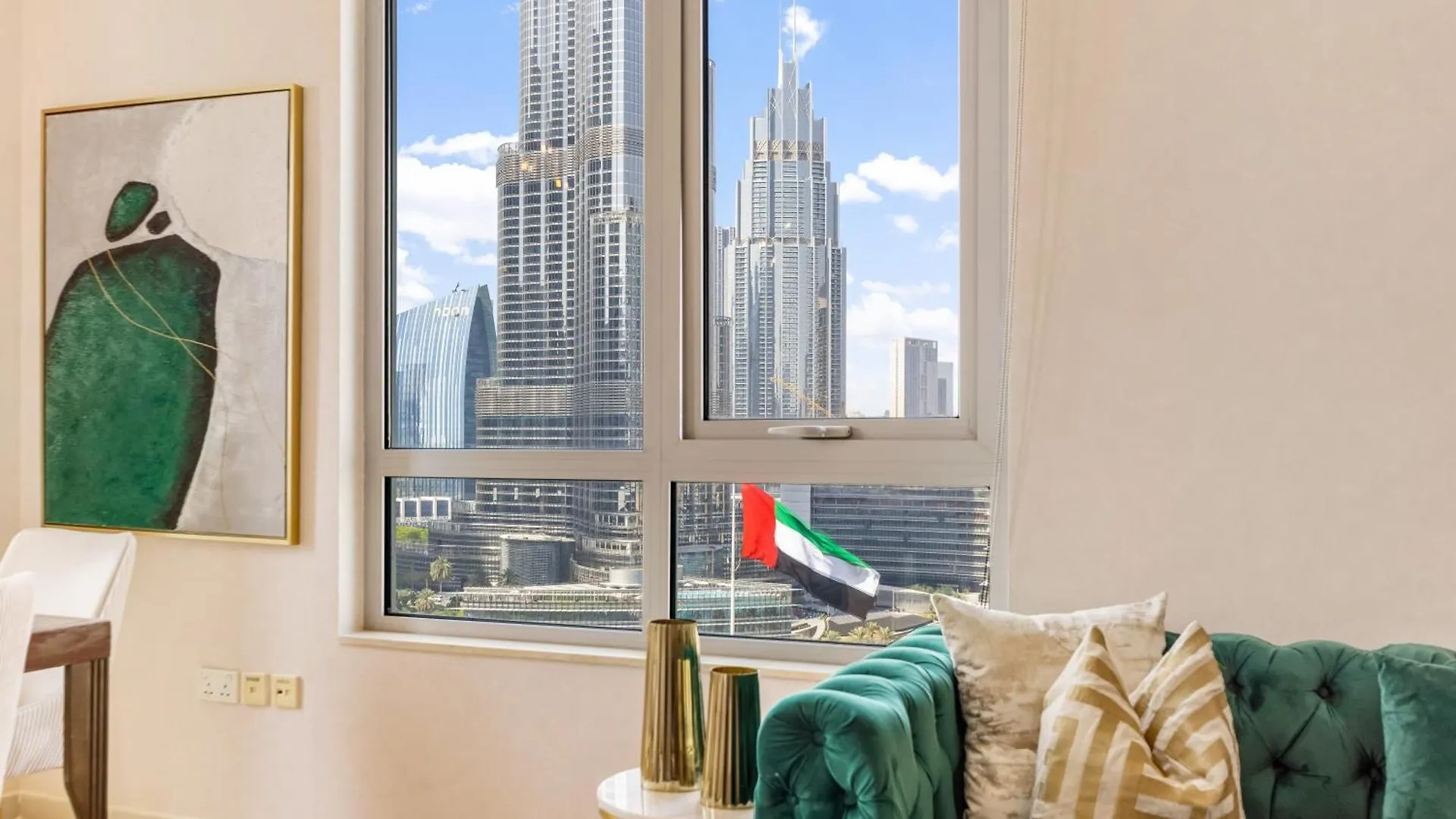 Apartment Durrani Homes - Modern Living 3Br With Burj Khalifa And Fountain View - Third Room Without Partition Dubai